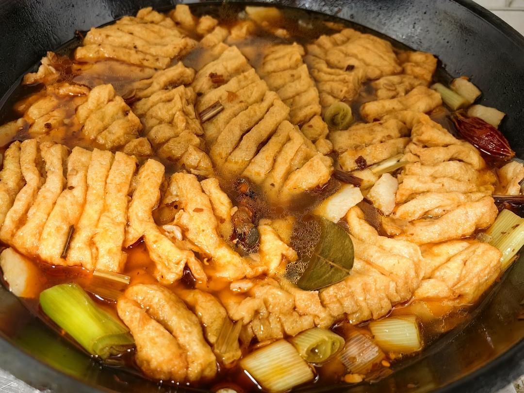 小时候的味道，香辣豆腐串（花干）