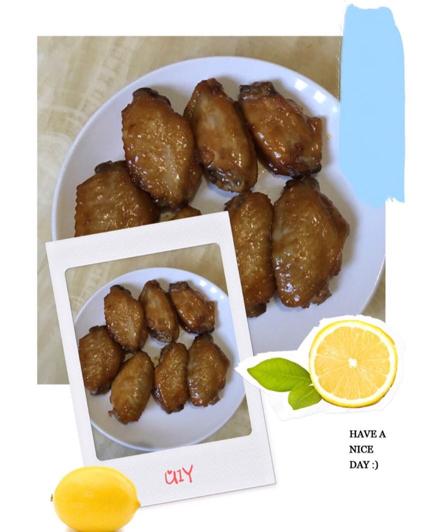 烤鸡翅（自制腌料）