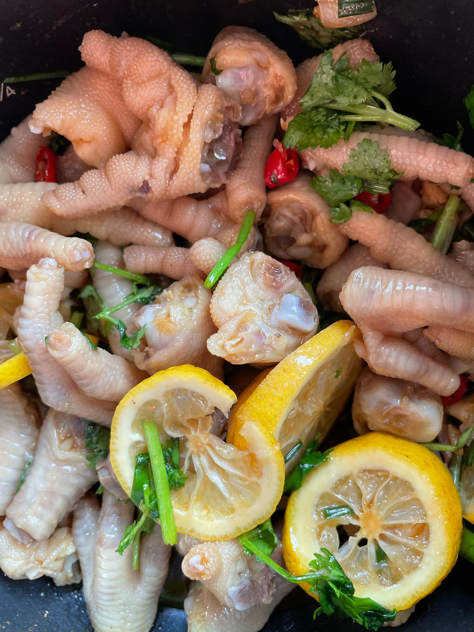 柠檬鸡爪