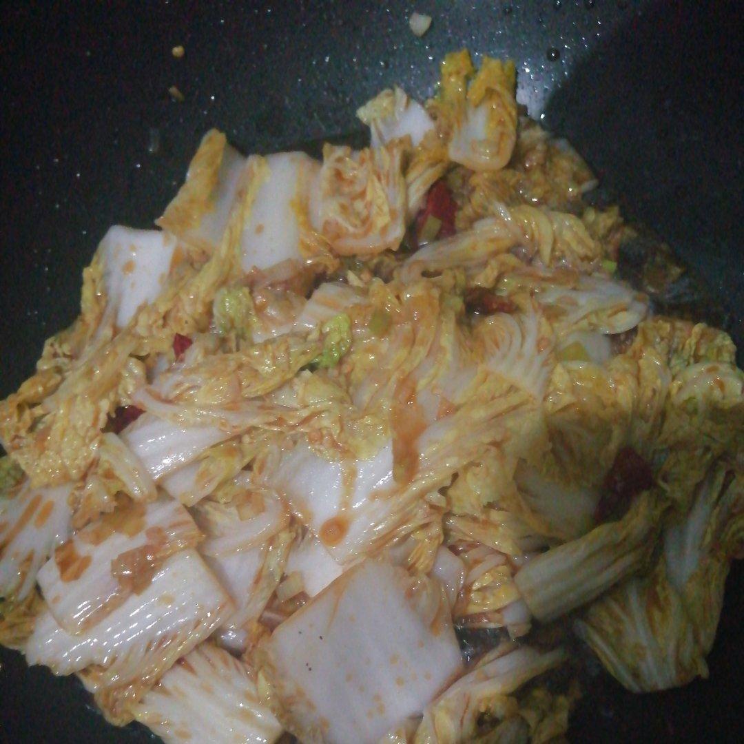 炒娃娃菜