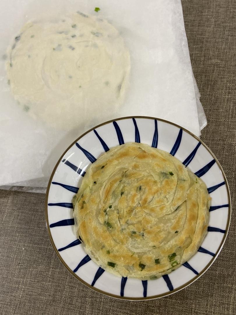 葱香四溢手抓饼