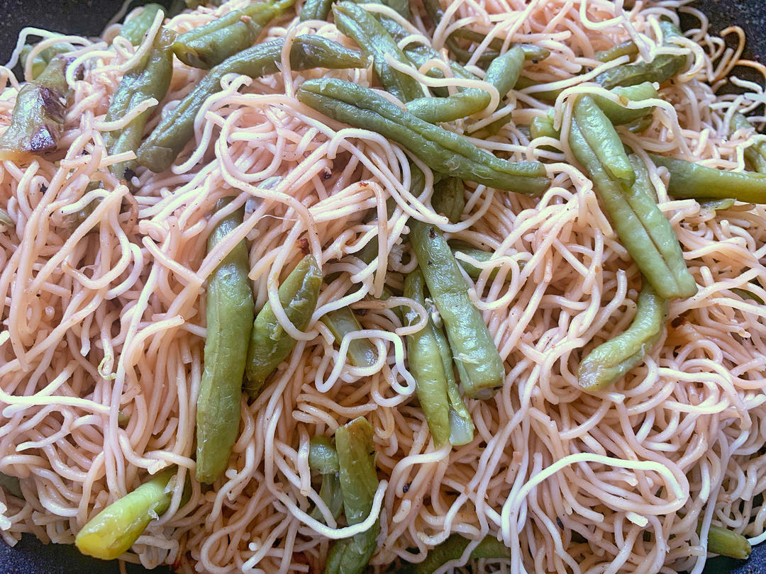 豆角焖面