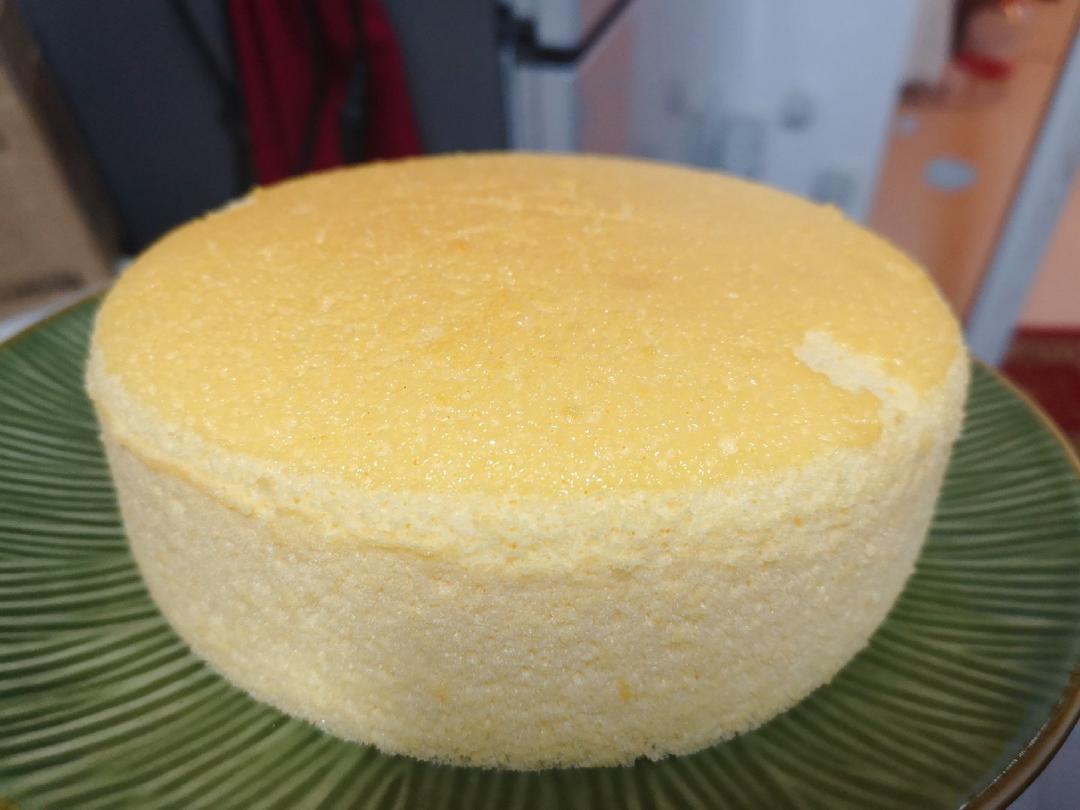 超柔软6寸戚风蛋糕(附8寸配方)零失败 超详细‼️含操作视频