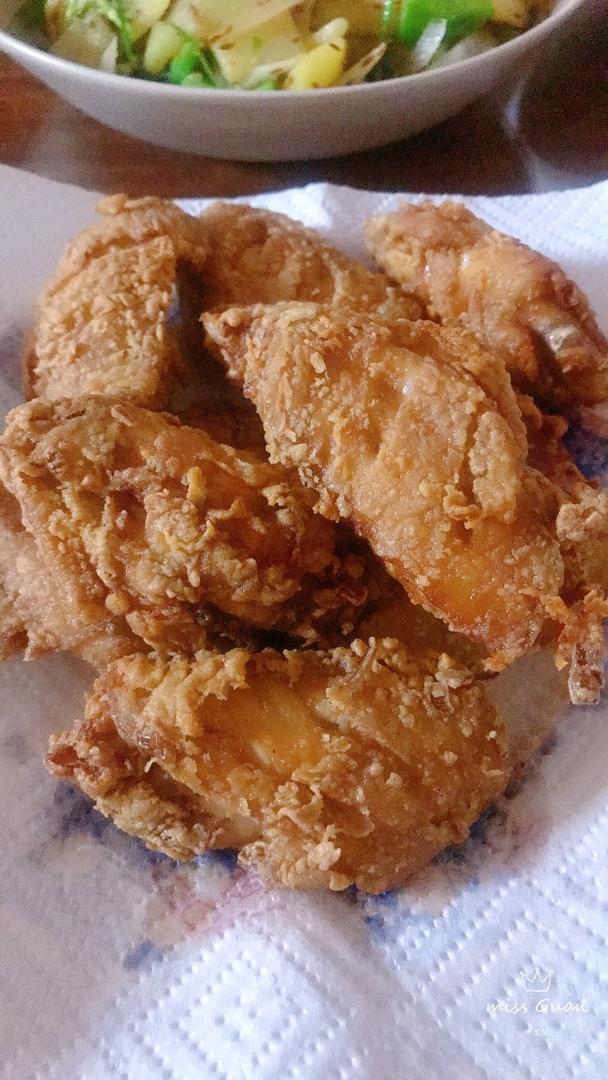蒜香炸鸡翅