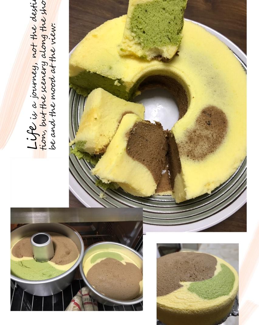 6寸原味戚风蛋糕
