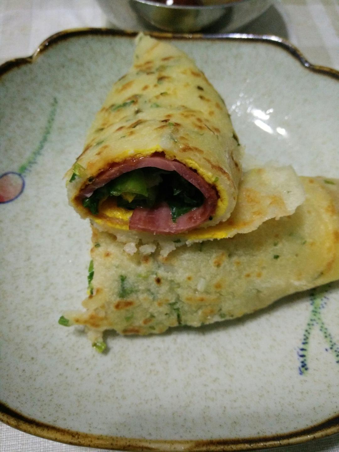 早餐鸡蛋饼