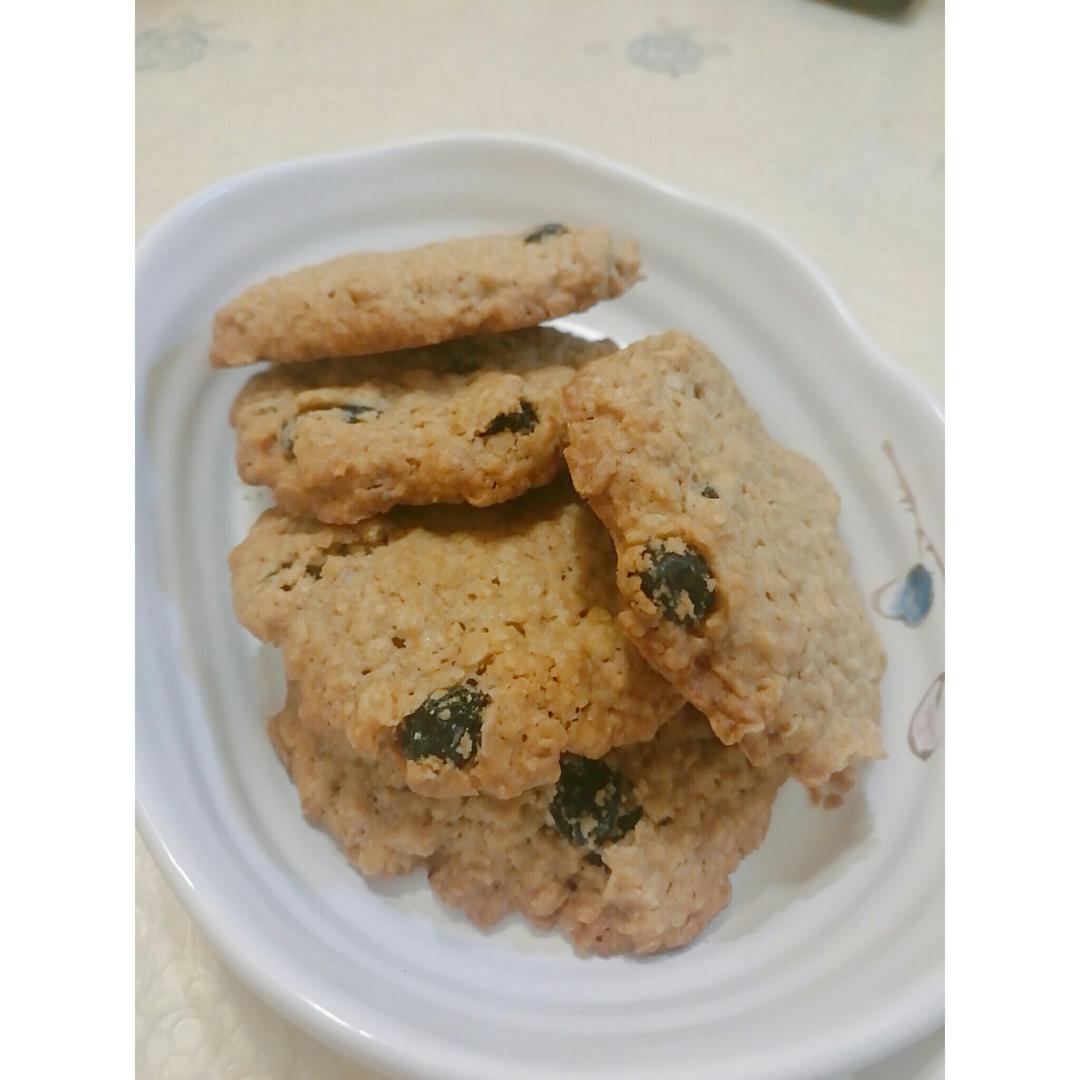 葡萄干麦片曲奇 Oats Cookies