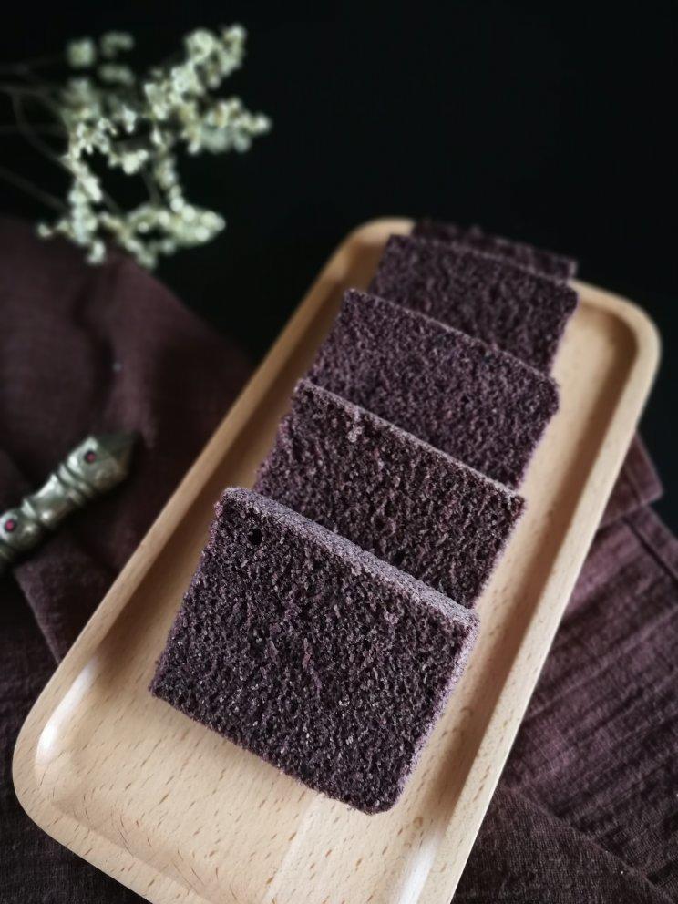 木子轩然做的黑米糕