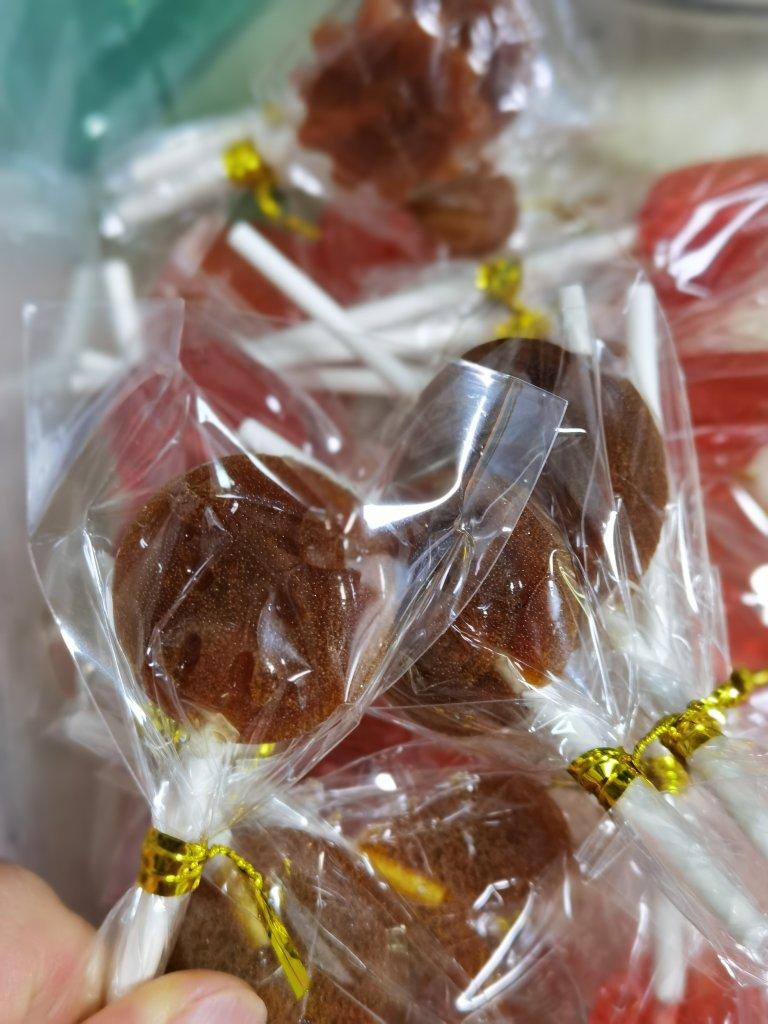 雪梨柠檬棒棒糖