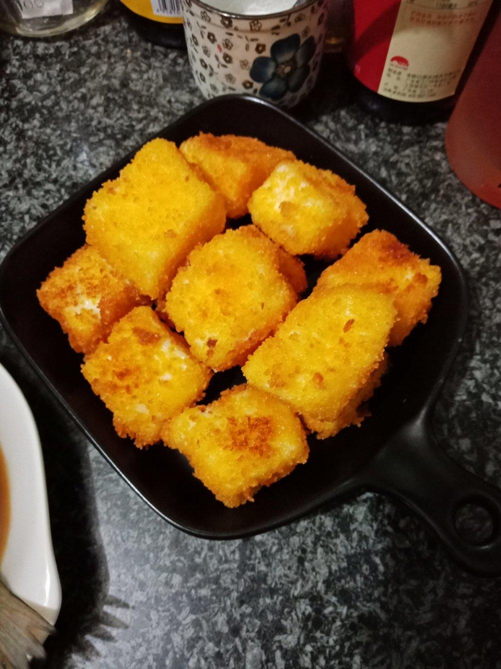 炸鲜奶（无油烘焙版）