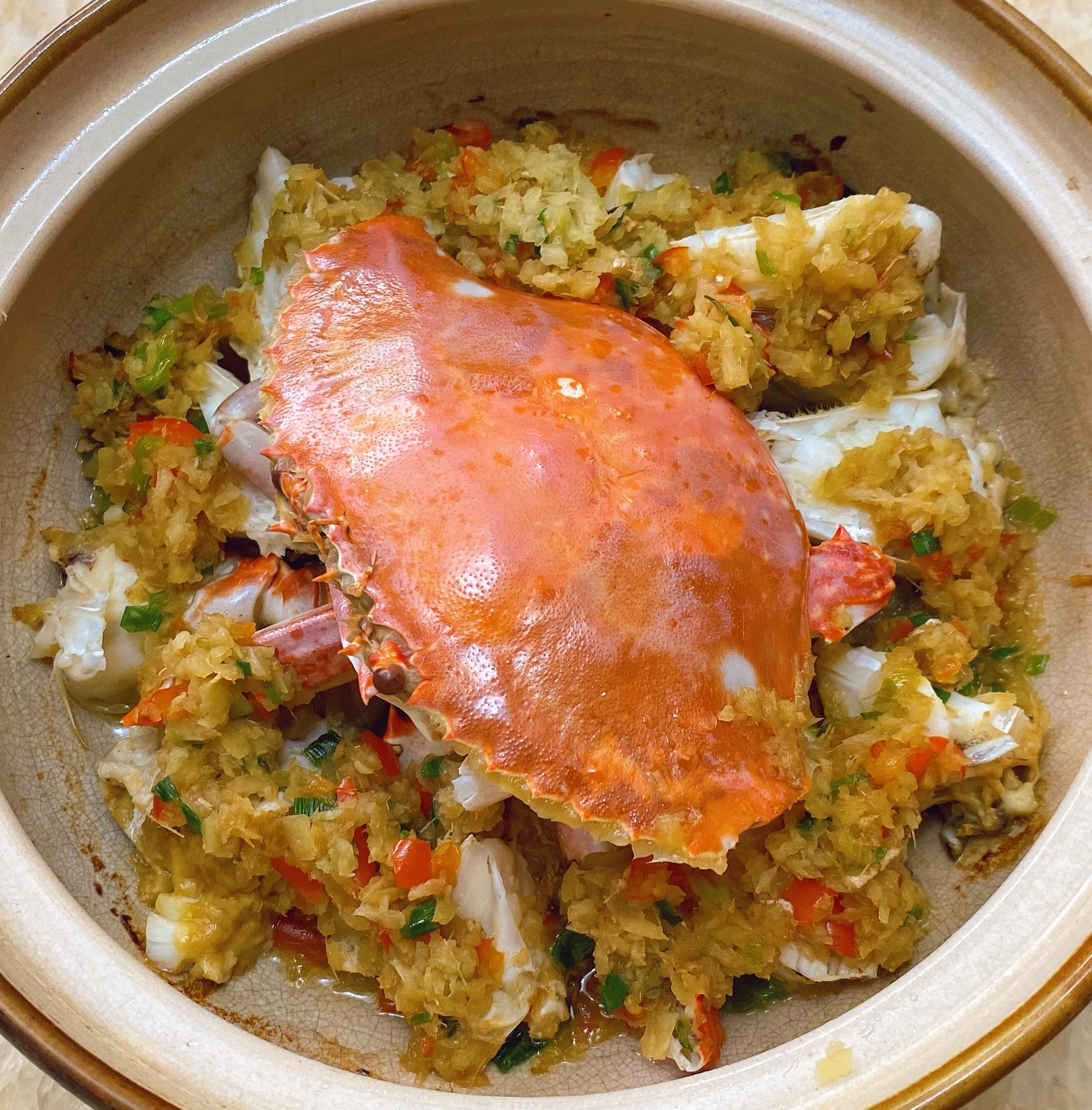 姜茸焗蟹
