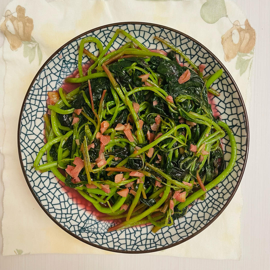 蒜蓉红苋菜