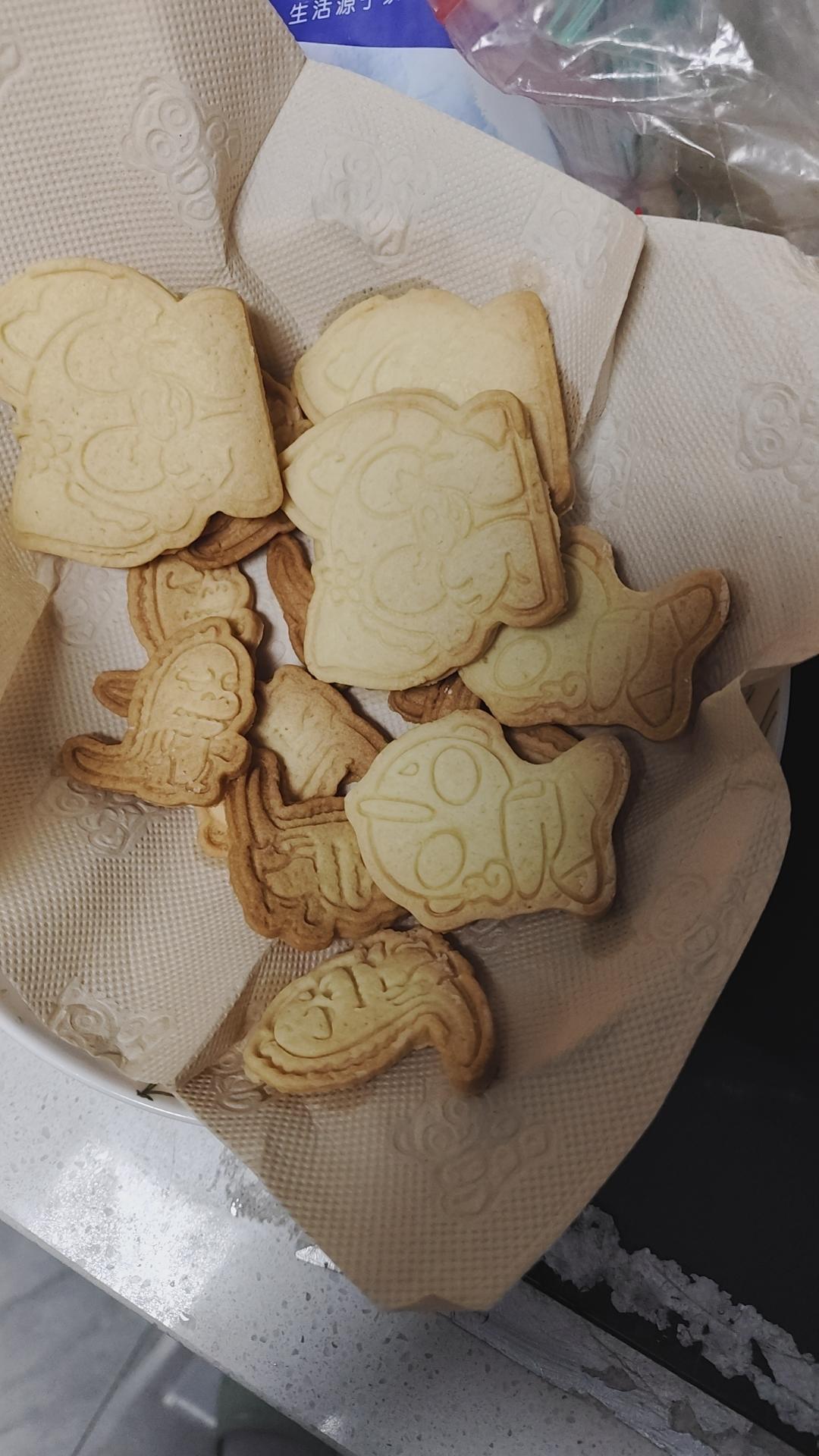 卡通黄油饼干
