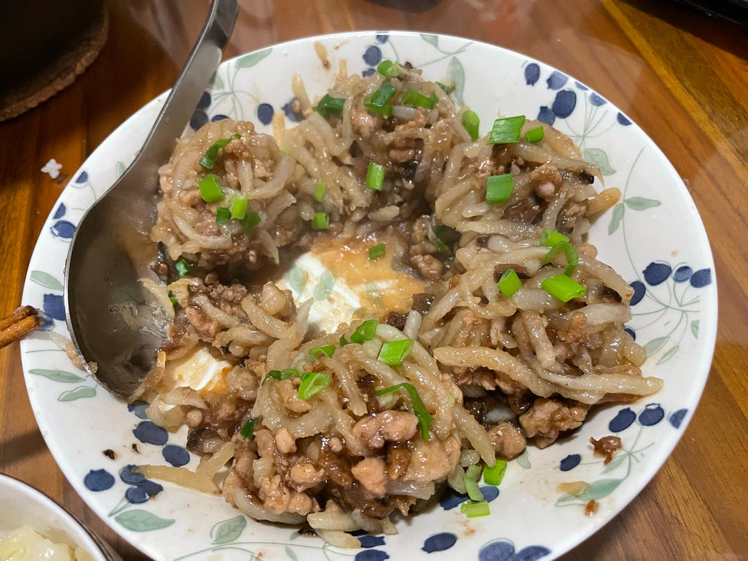 客家蒸萝卜丸子