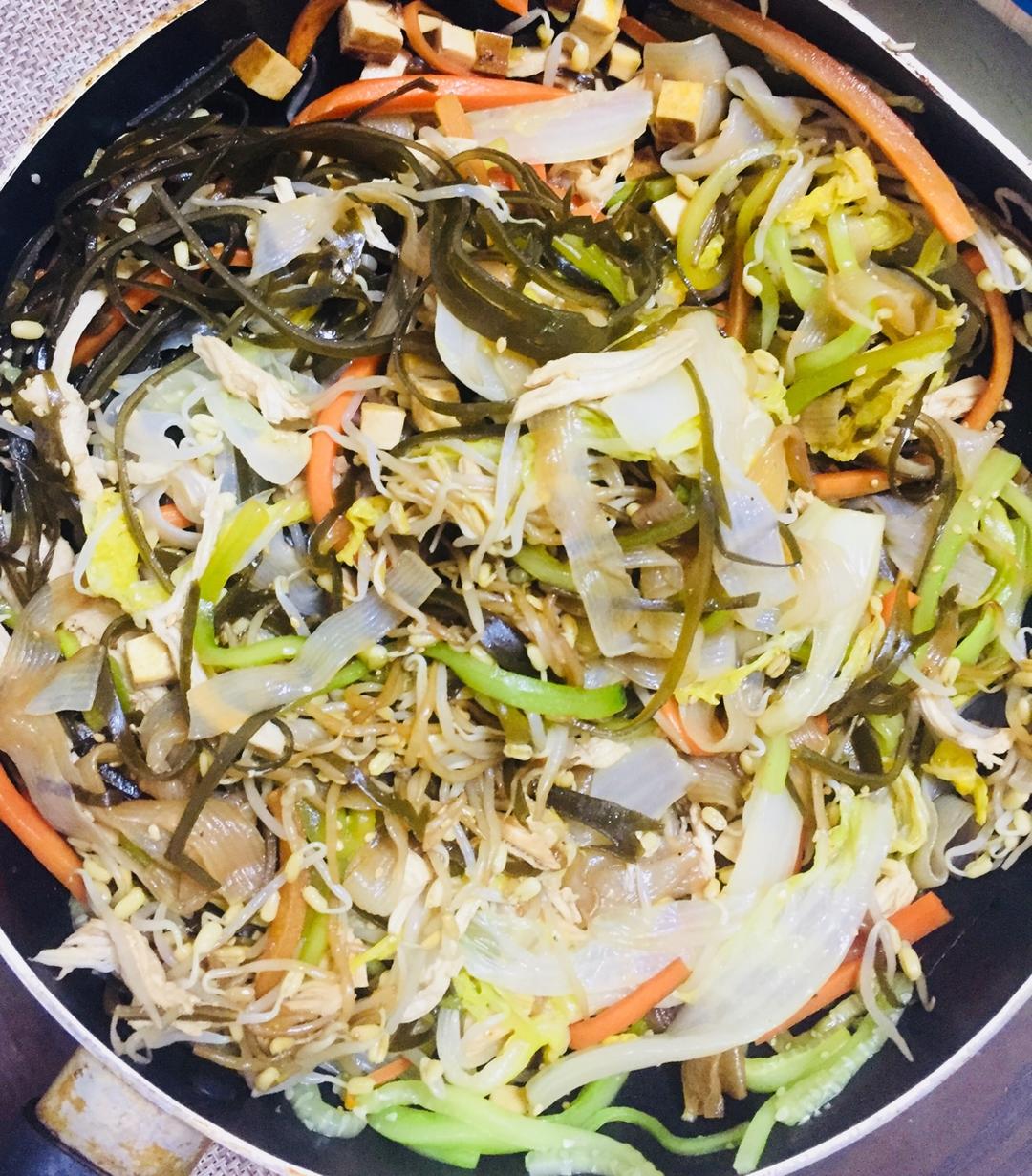 韩式什锦拌魔芋丝