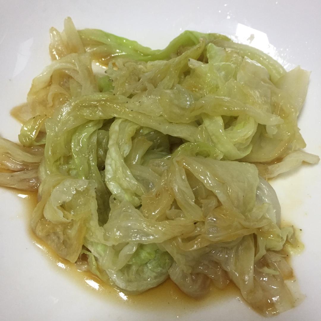 响油白菜