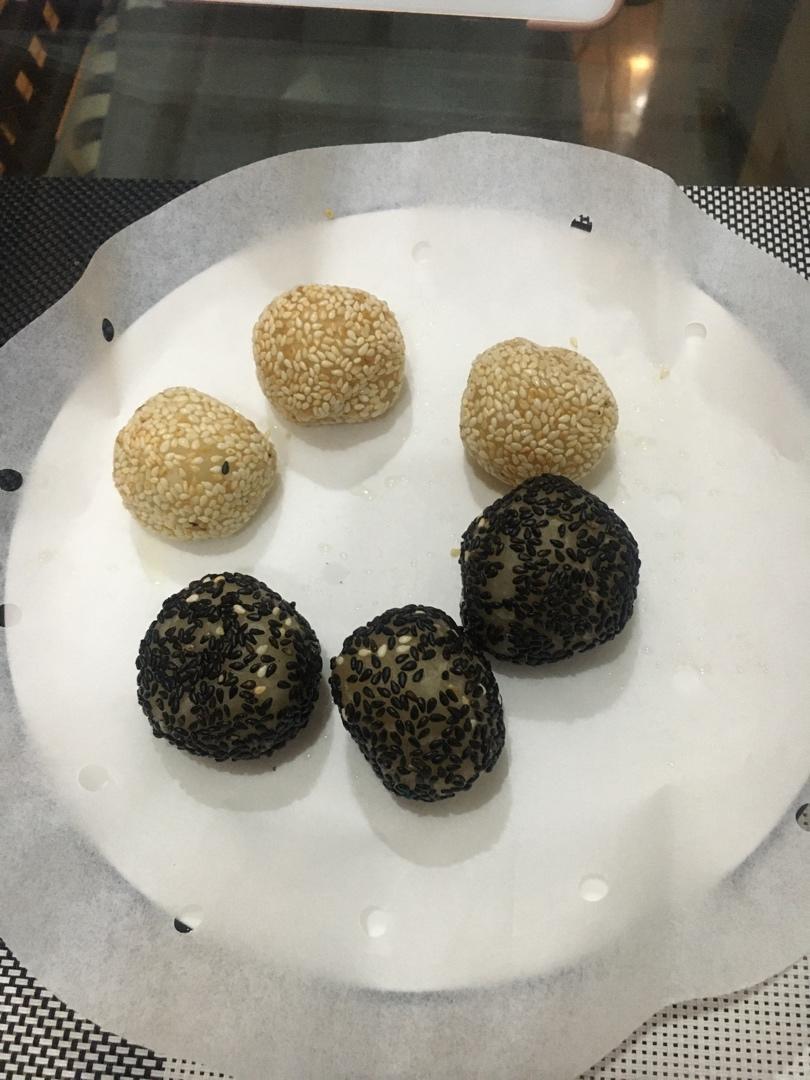 自制空心麻圆