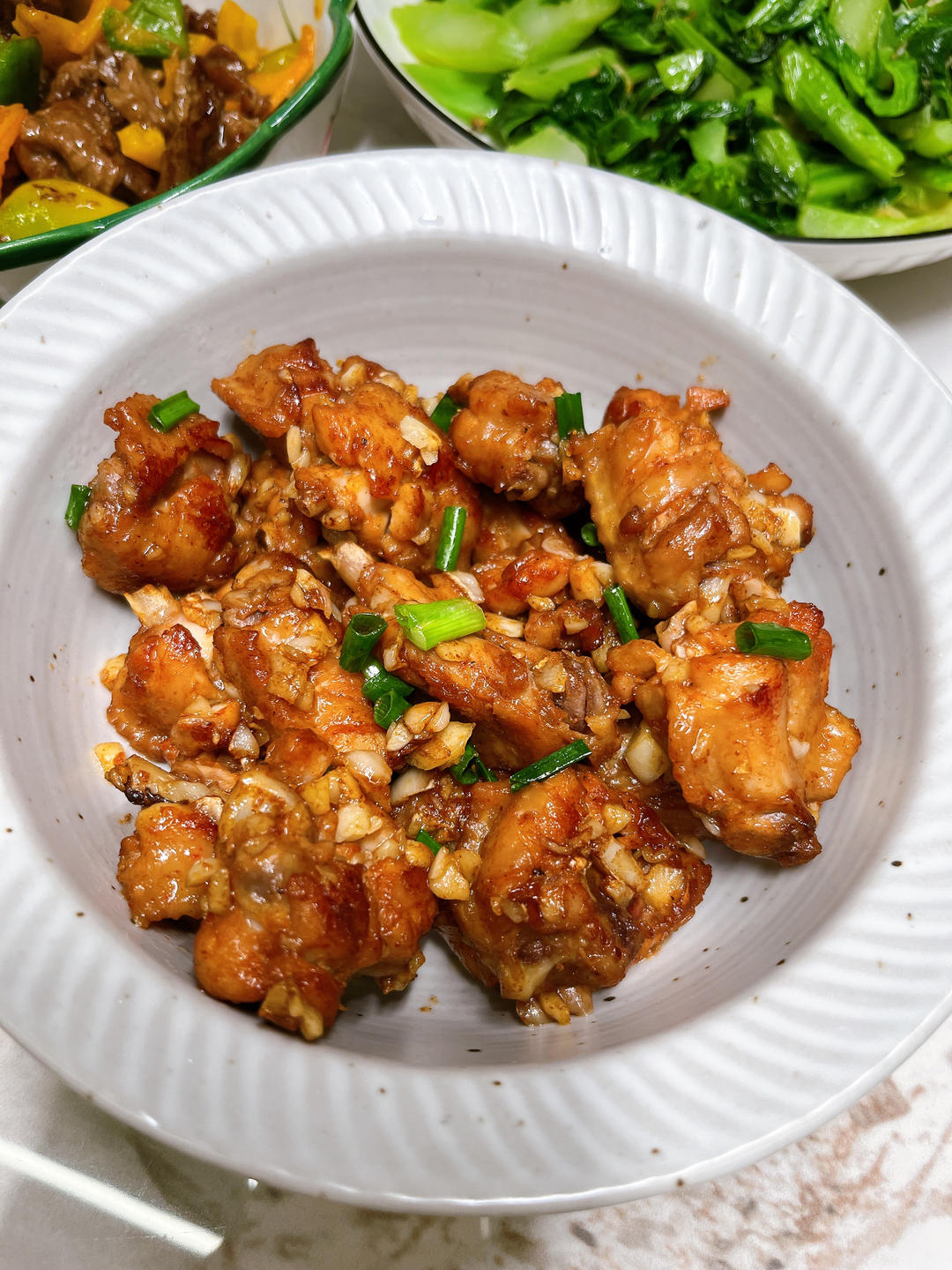 蒜香鸡翅｜孩子们的最爱