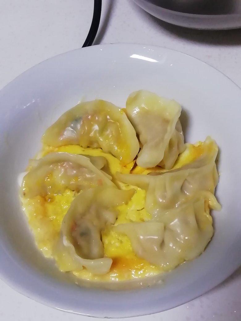 懒人快手抱蛋煎饺