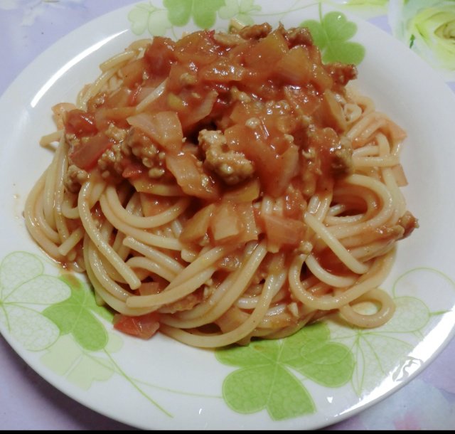 番茄肉酱意面