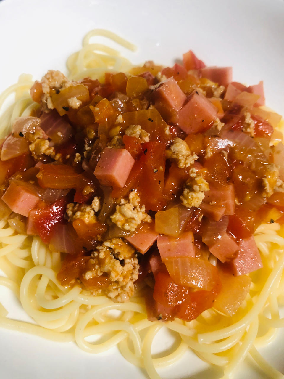 番茄肉酱意面