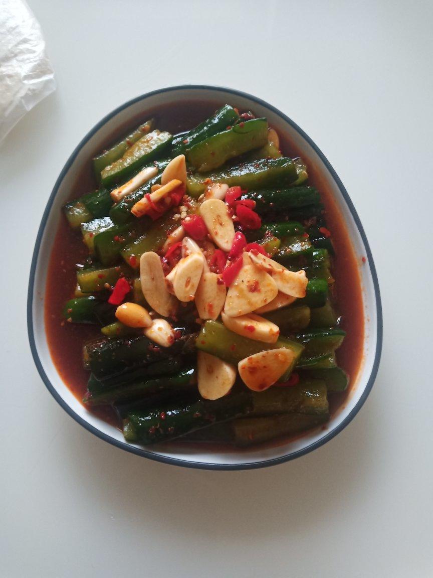 酸辣黄瓜条(酸脆爽口)吃了停不下来