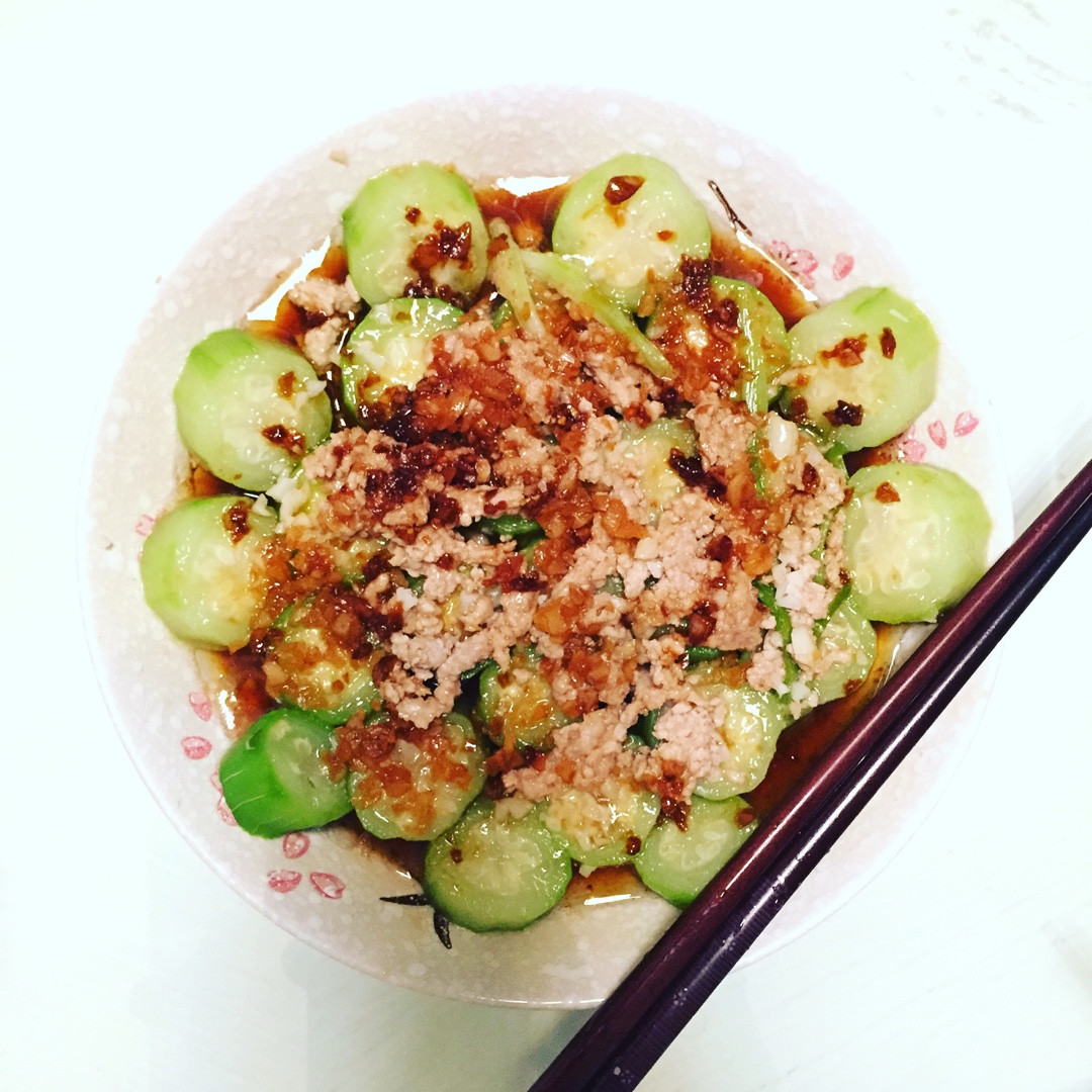 蒜蓉蒸丝瓜