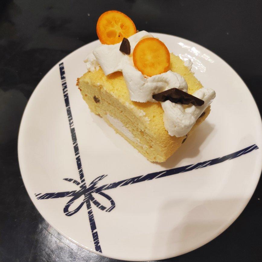 葡萄干蛋糕卷