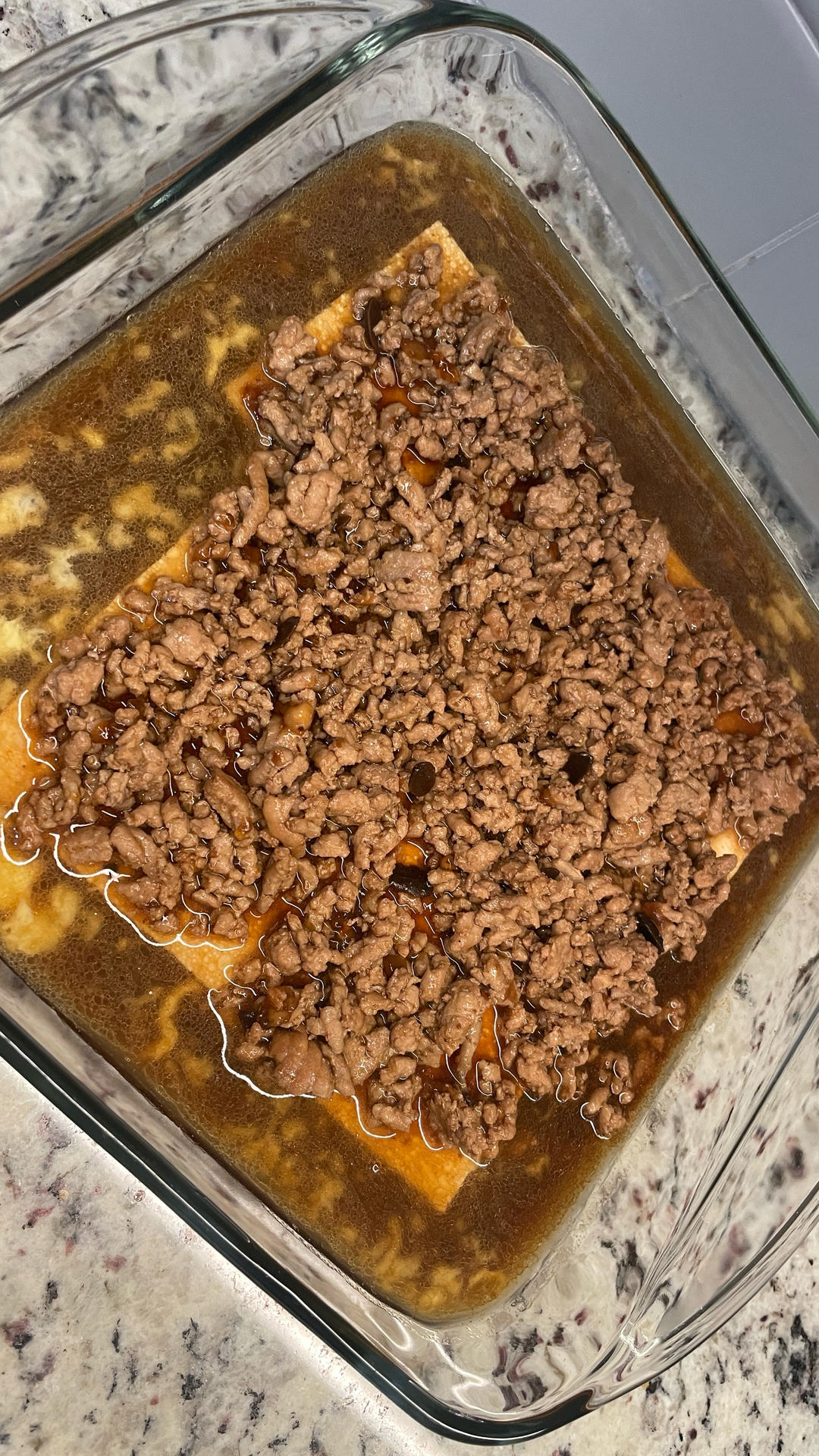 肉末豆腐