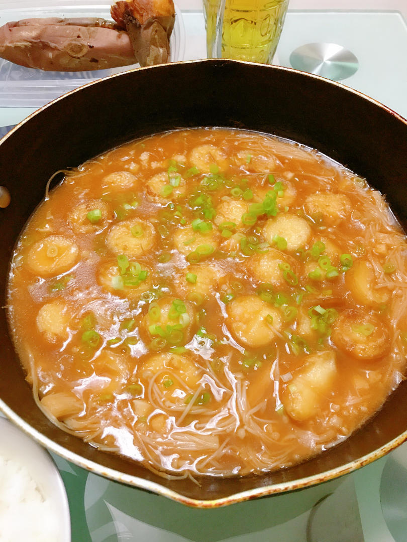 金针菇烧日本豆腐