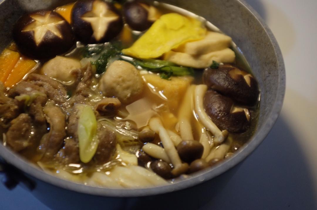 一人食之日式寿喜锅