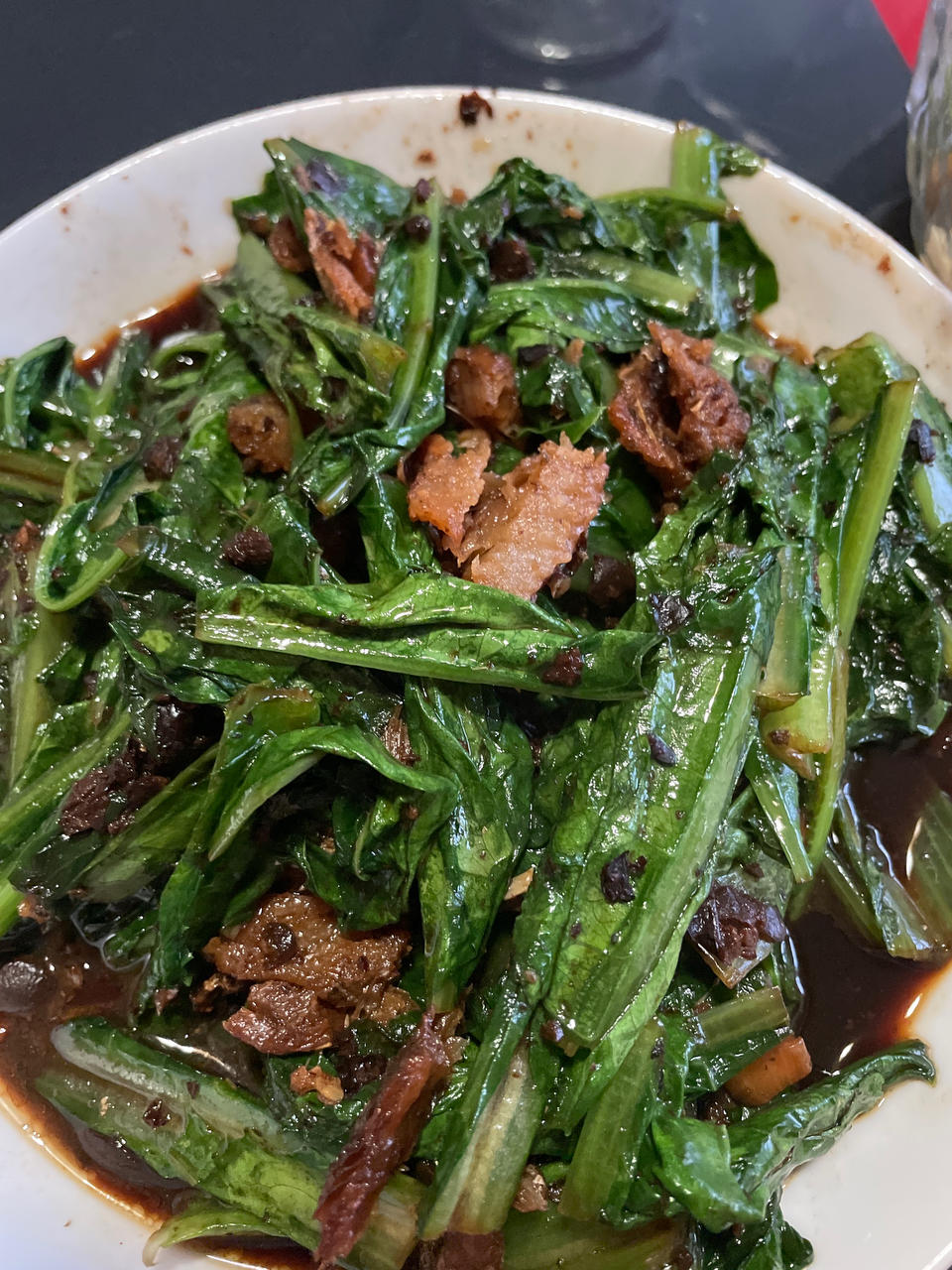 豆豉鲮鱼油麦菜