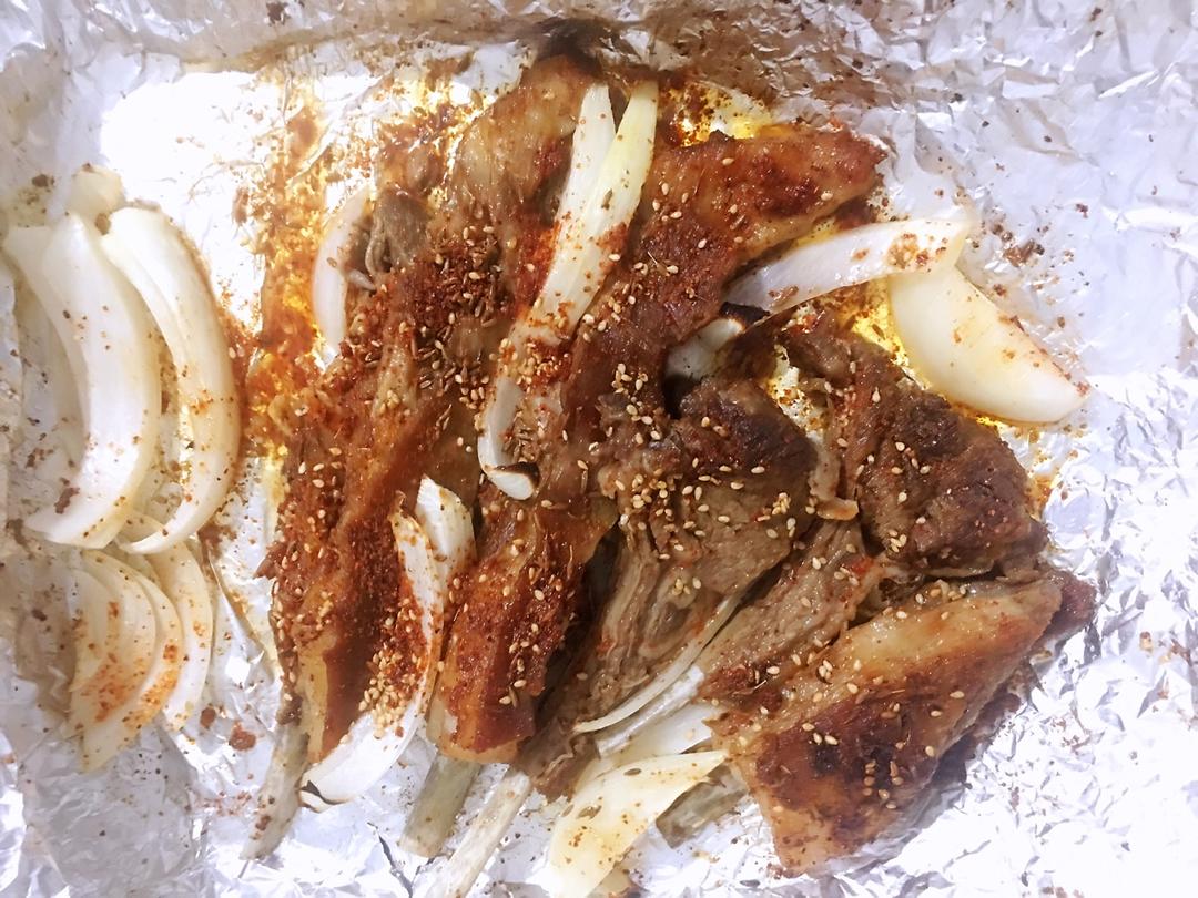 孜然烤羊排
