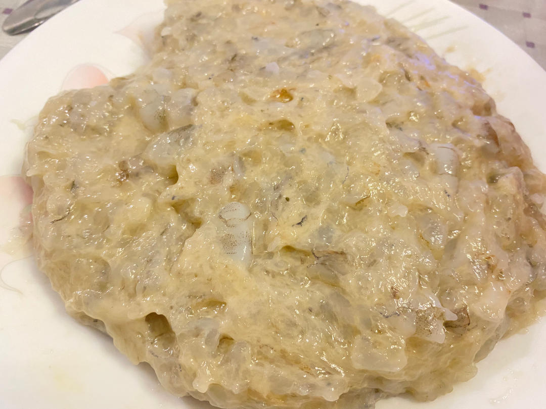 不加粉的Q弹虾滑