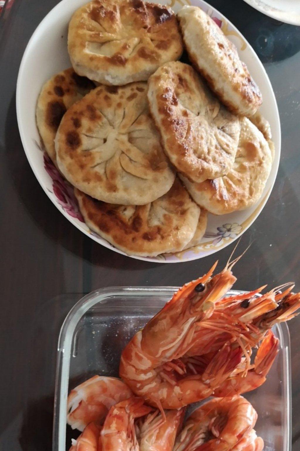 韭菜鸡蛋馅饼
