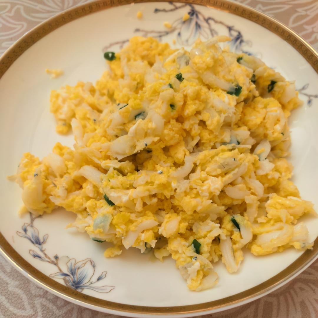 极简极味美之银鱼炒蛋