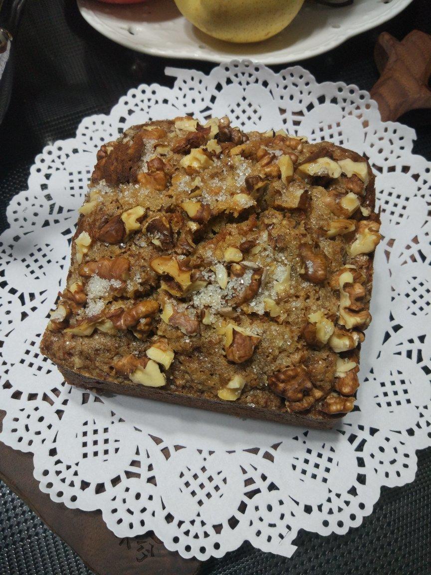 香蕉核桃磅蛋糕 Banana & Walnut Pound Cake