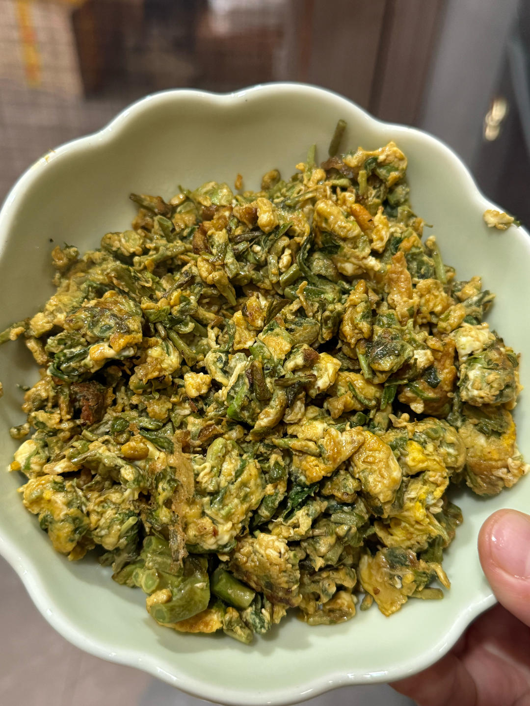 0失败的香椿炒鸡蛋