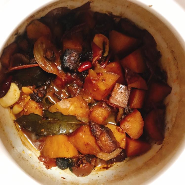 番茄土豆炖牛腩