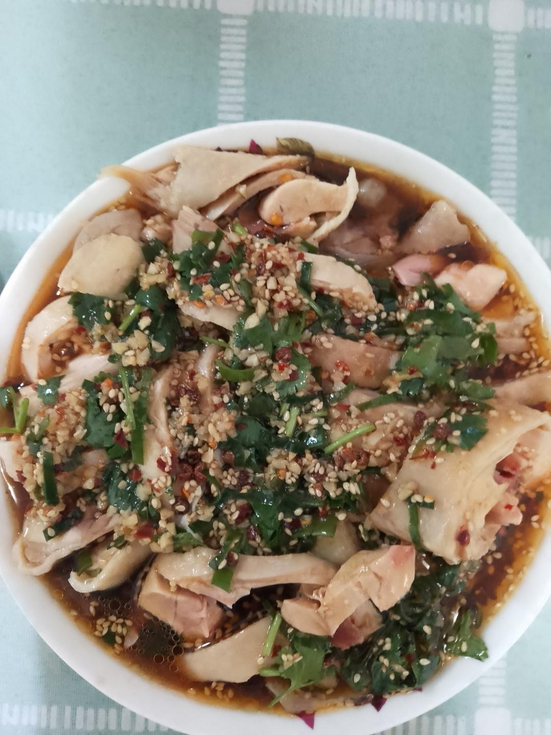 家庭版麻辣口水鸡，春夏开胃凉菜