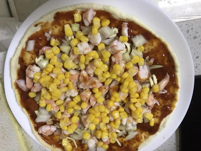 虾仁🍤披萨🍕的做法