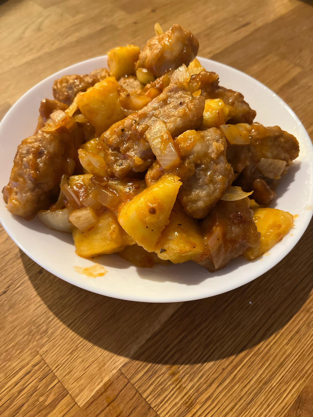 菠萝甜酸排骨