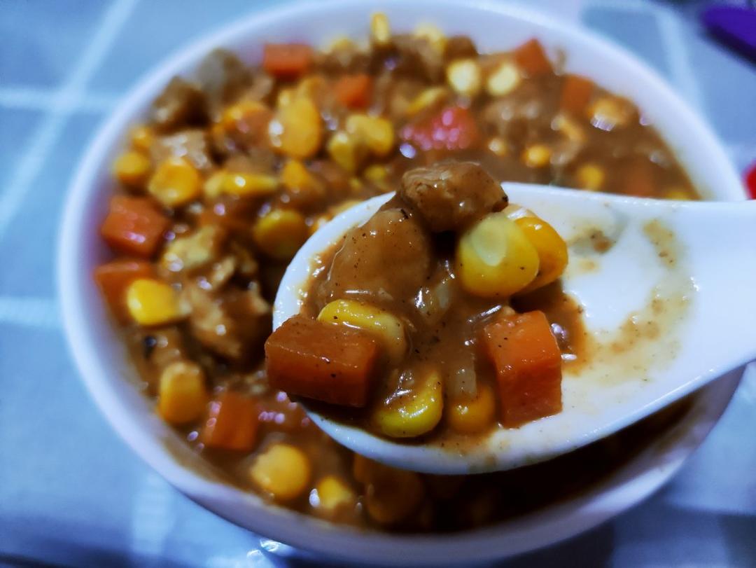 减肥期间必吃的减肥餐！茄汁玉米鸡胸肉