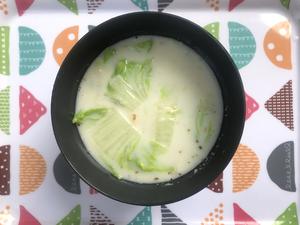 《昨日的美食》之白菜干贝浓汤的做法 步骤11