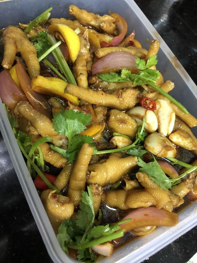 网红酸辣柠檬泡爪