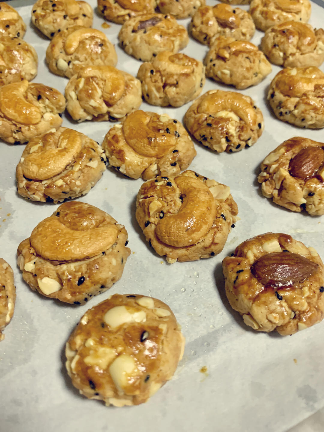 吃了就停不下来的～腰果桃酥