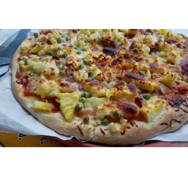 夏威夷pizza（附饼底冷冻法）