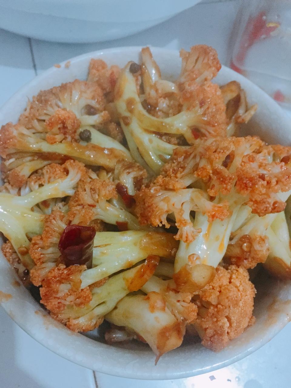 干锅有机菜花
