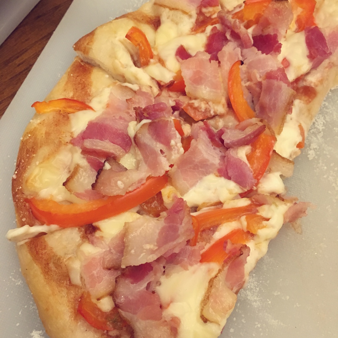 萨拉米薄底披萨 Salami Pizza