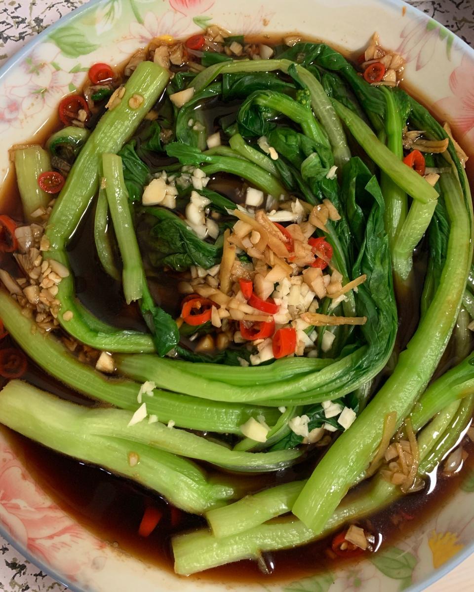 白灼菜心（附白灼类菜的小细节）